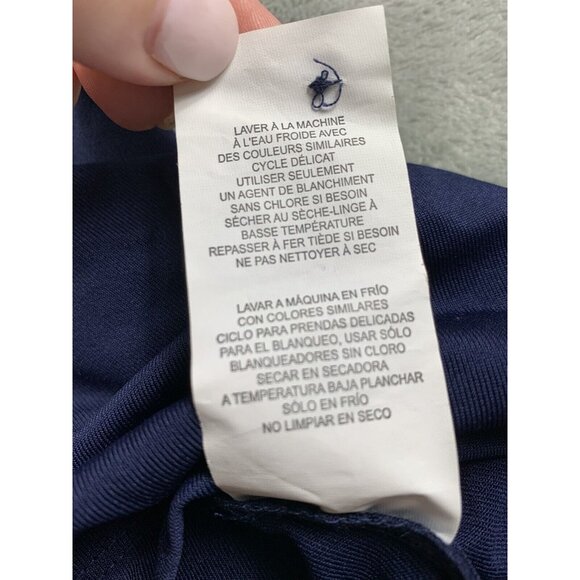 Callaway Shirt Men medium navy Opti Dri Golf Vest Top Pullover half button up - Picture 12 of 13